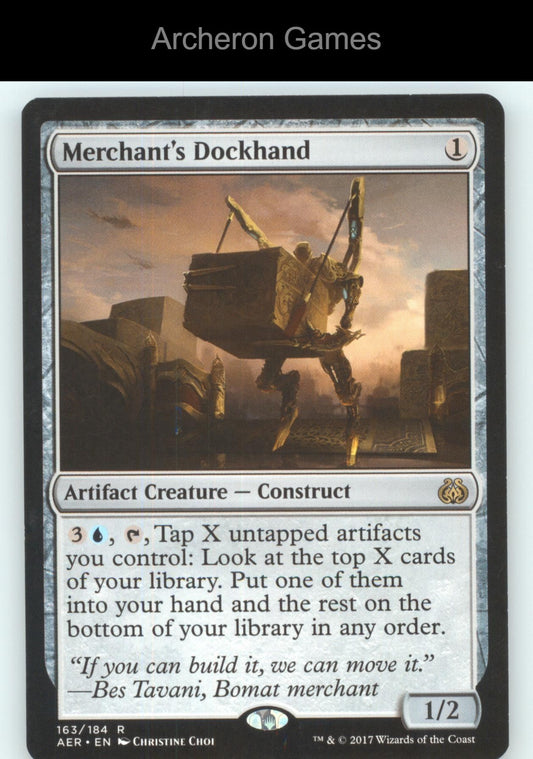 Merchant's Dockhand 163 R MTG Card Aether Revolt
