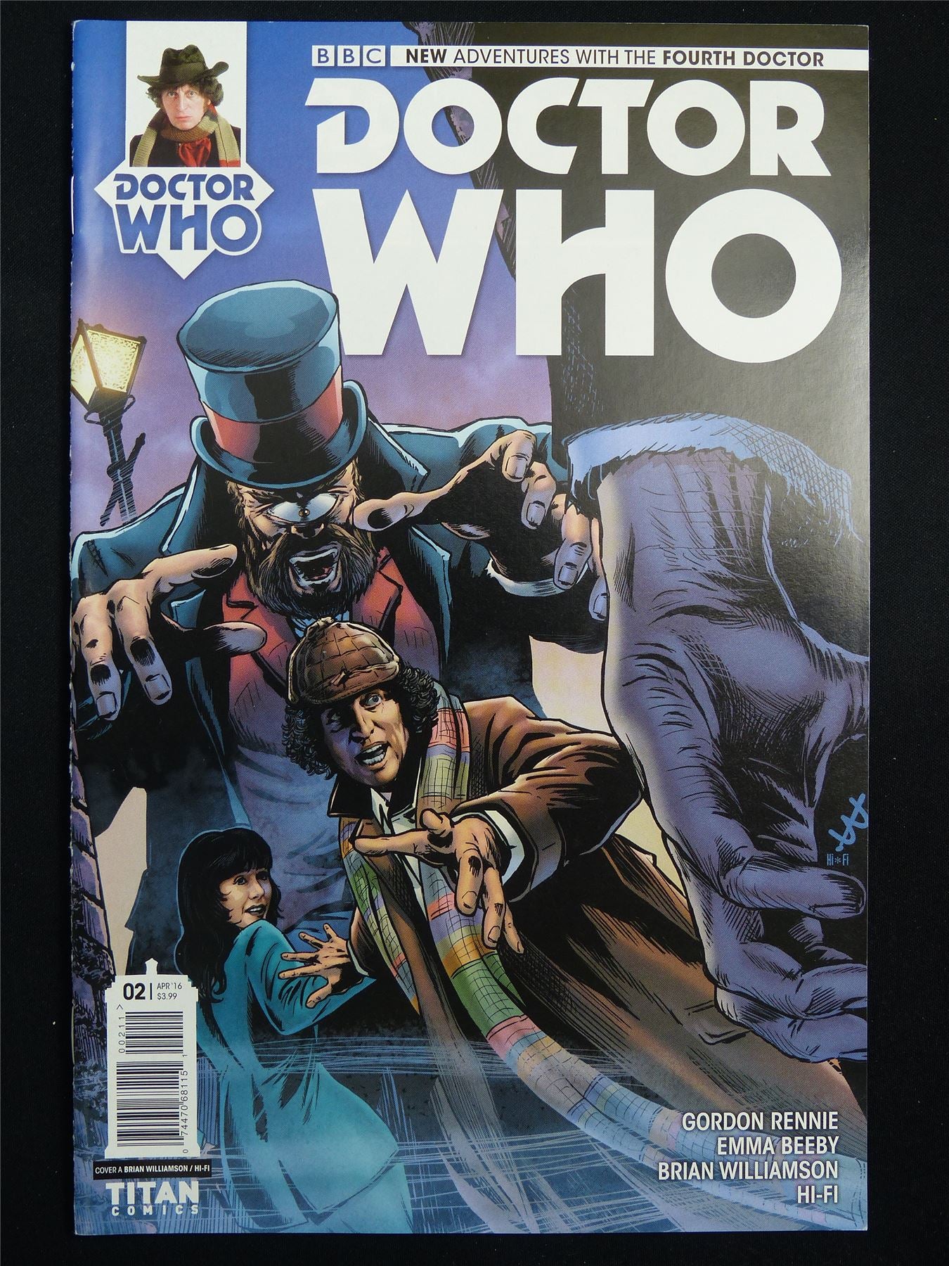 Adventures with the Fourth DOCTOR Who #2 - Titan Comic #3AG