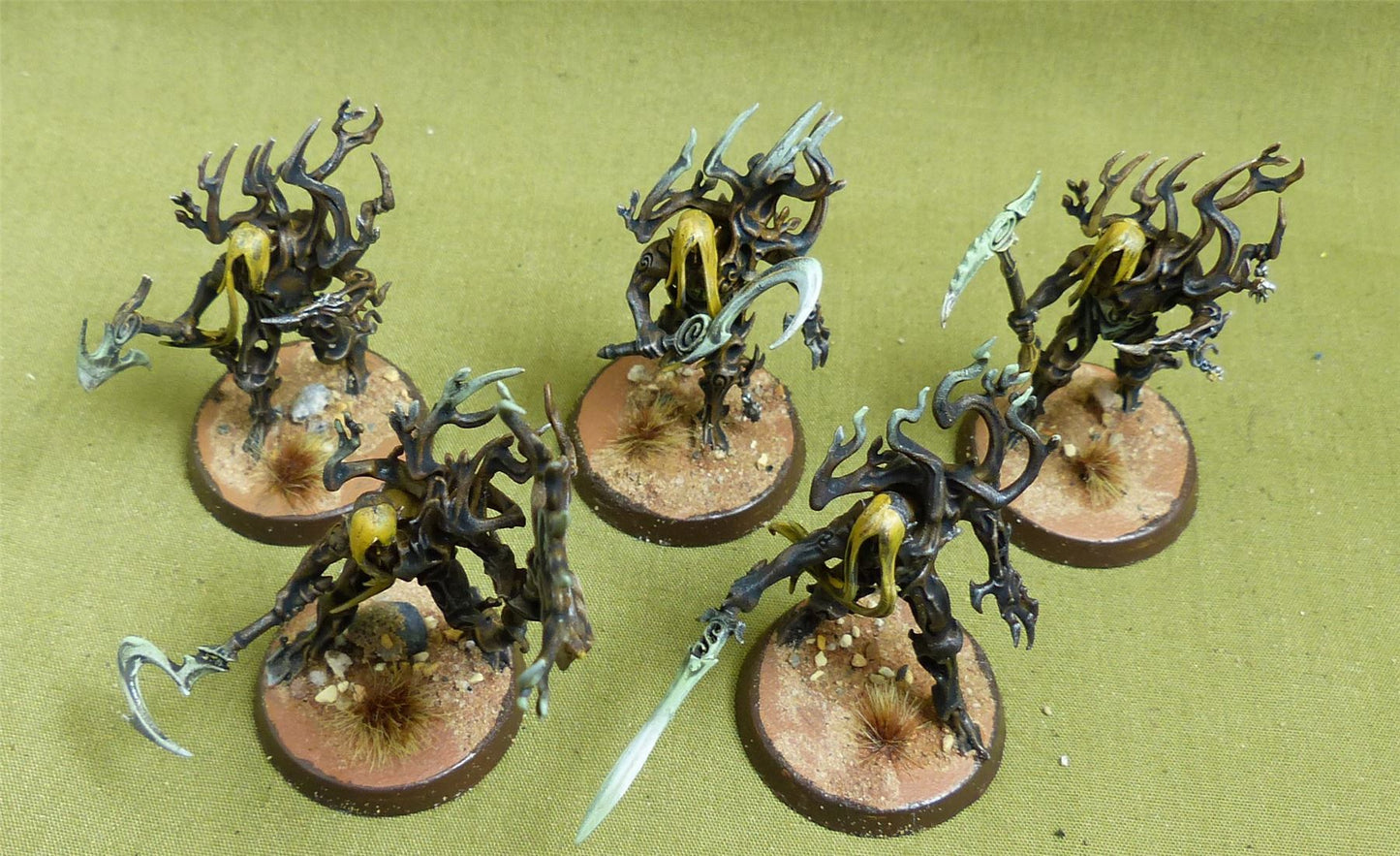 Tree-Revenants painted - Sylvaneth - Warhammer AoS #5ZA