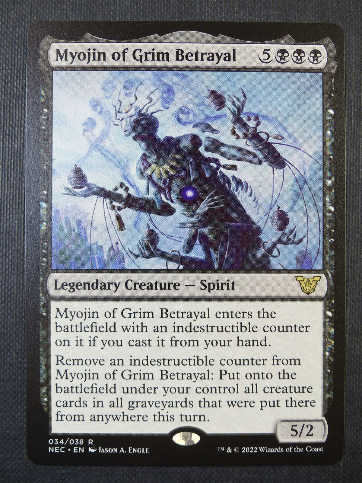 Myojin of Grim Betrayal - Mtg Card #8QJ