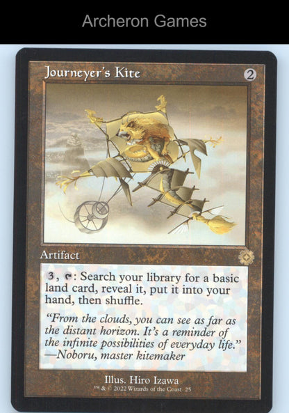 Journeyer's Kite 25 R MTG Card The Brothers' War: Retro Frame Artifacts