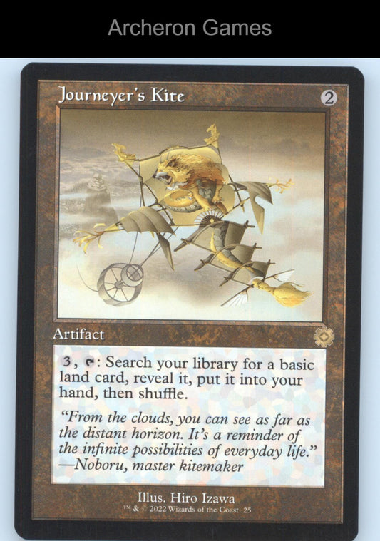Journeyer's Kite 25 R MTG Card The Brothers' War: Retro Frame Artifacts