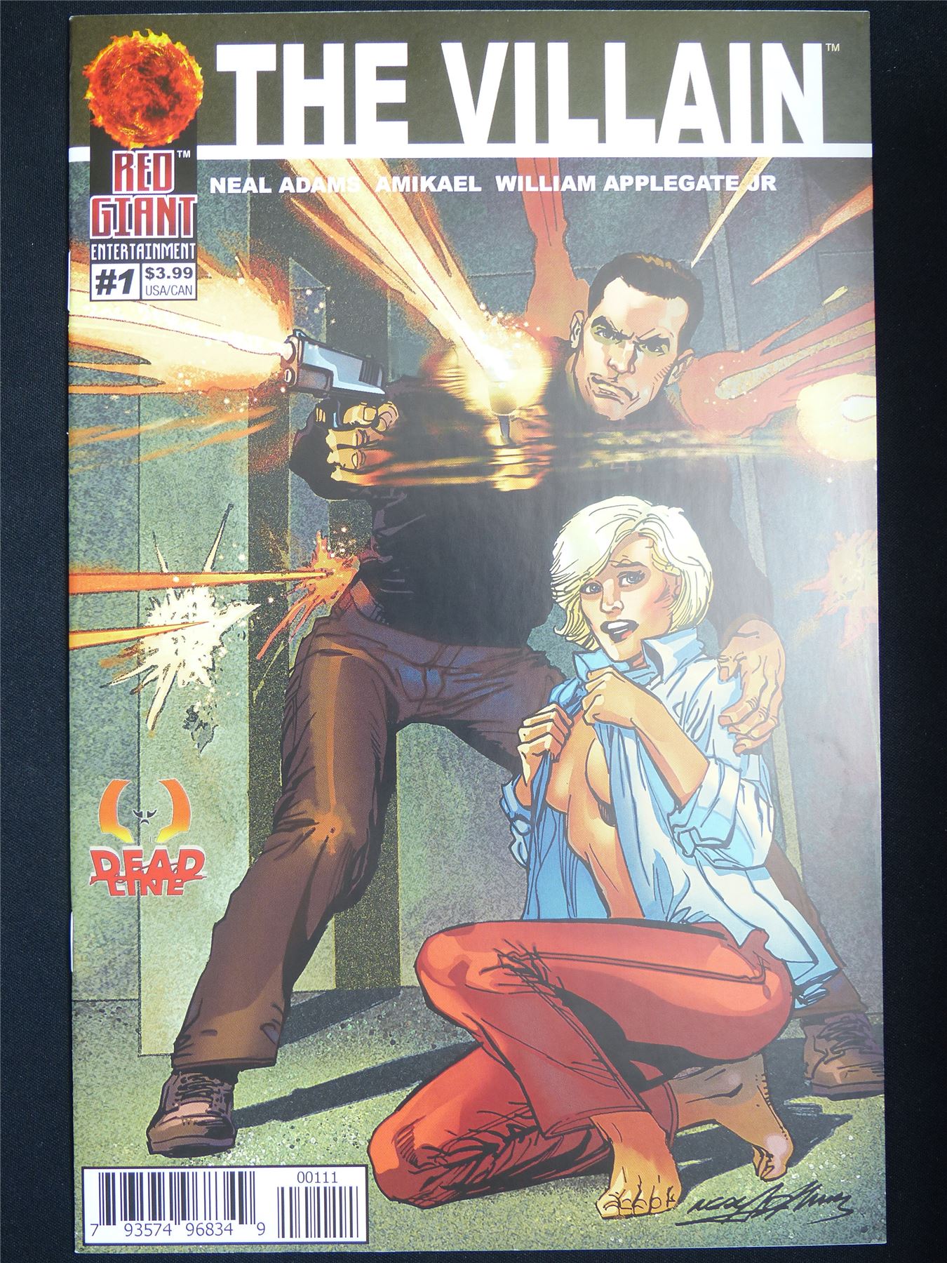 The VILLAIN #1 - Red Giant Comic #U6