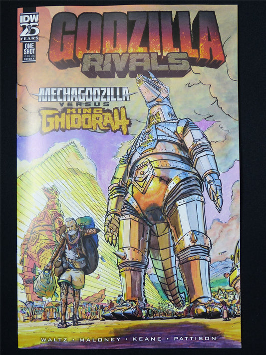 GODZILLA Rivals: Mechagodzilla versus King Ghidorah One-Shot - Oct 2024 IDW Comics #2DK