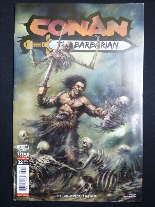 CONAN The Barbarian #32 Cvr A - Jul 2026 Titan Comic #2IG