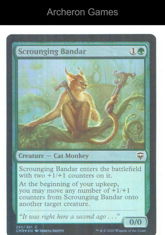 Scrounging Bandar CMR 252 C MTG Card NM/EX+ Foil