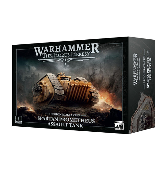 Spartan Prometheus Assault Tank - Legiones Astartes - Warhammer: Horus Heresy - Available from 06/06/2026