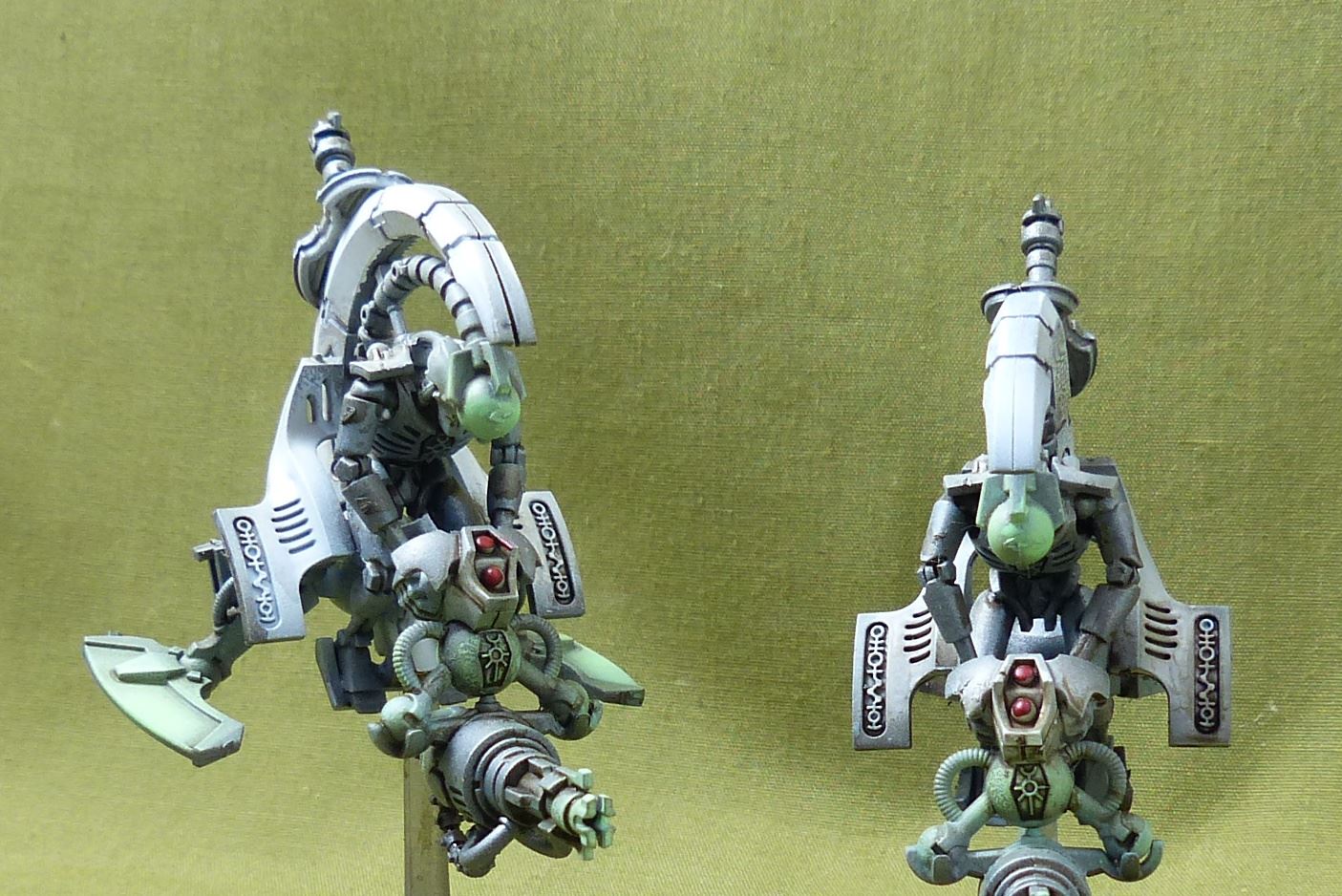 Tomb Blades painted - Necrons - Warhammer 40K #40C