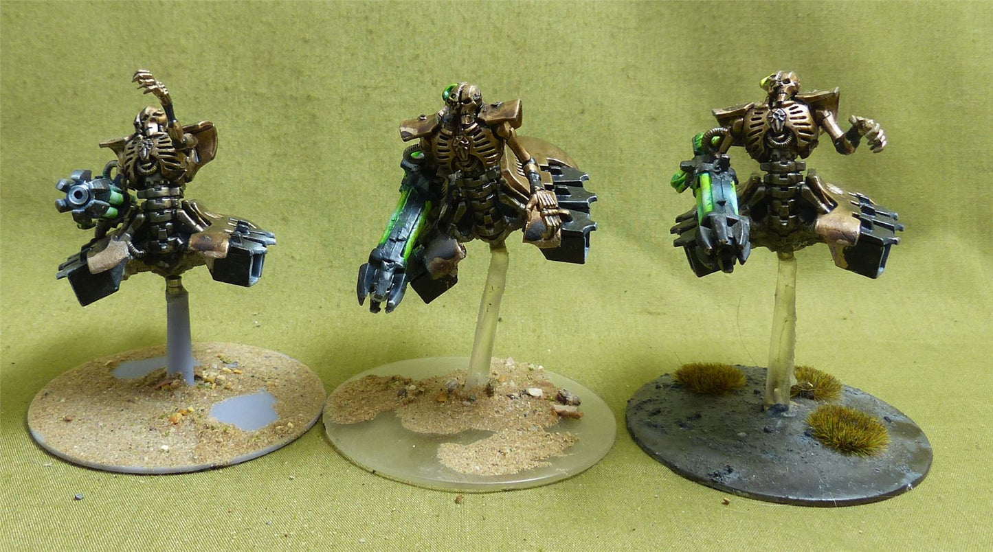 Lokhust Destroyer Squadron Painted - Necrons - Warhammer 40K #1QT