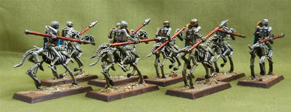 Skeleton Horsemen set of 8 painted - Tomb Kings of Khemri - Warhammer Old World #1O0