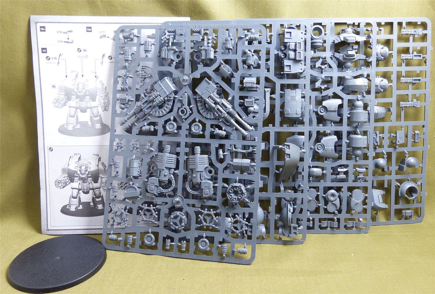 Leviathan Siege Dreadnought complete sprue - Adepta Astartes - Warhammer Horus Heresy #1RV