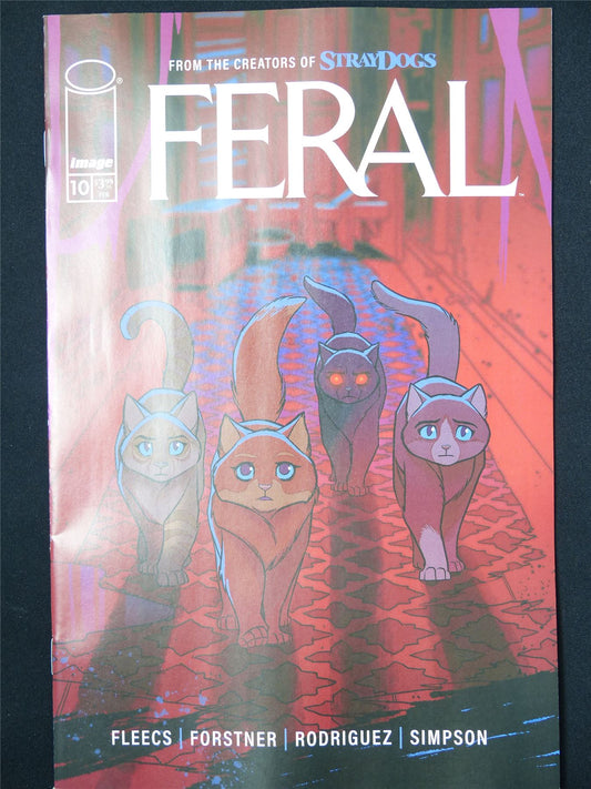FERALS #10 - Feb 2025 Image Comic #9FG