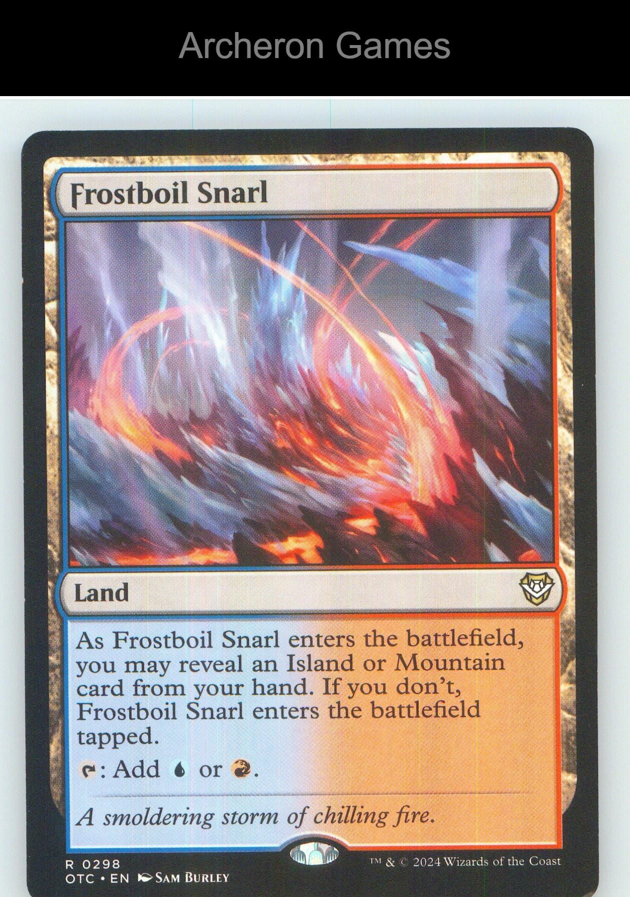 Frostboil Snarl OTC 298 R MTG Card NM/EX+