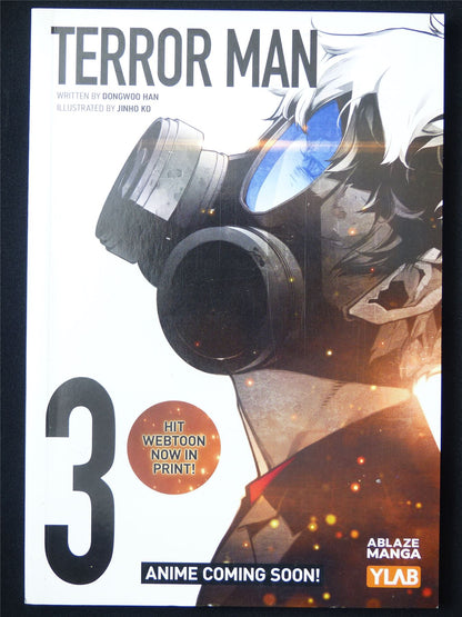 Terror Man volume 3 - Ablaze Manga #ZN