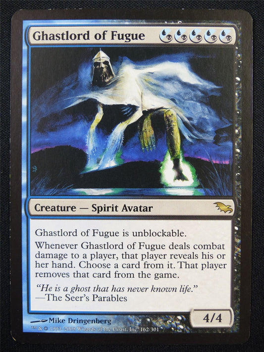 Ghastlord of Fugue - SHM - Mtg Card #1CT