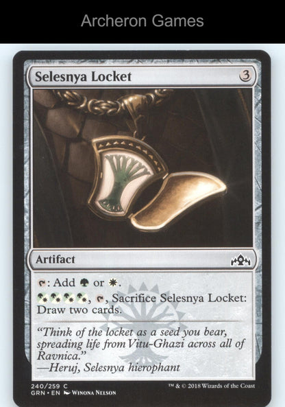 Selesnya Locket 240 C MTG Card Guilds of Ravnica