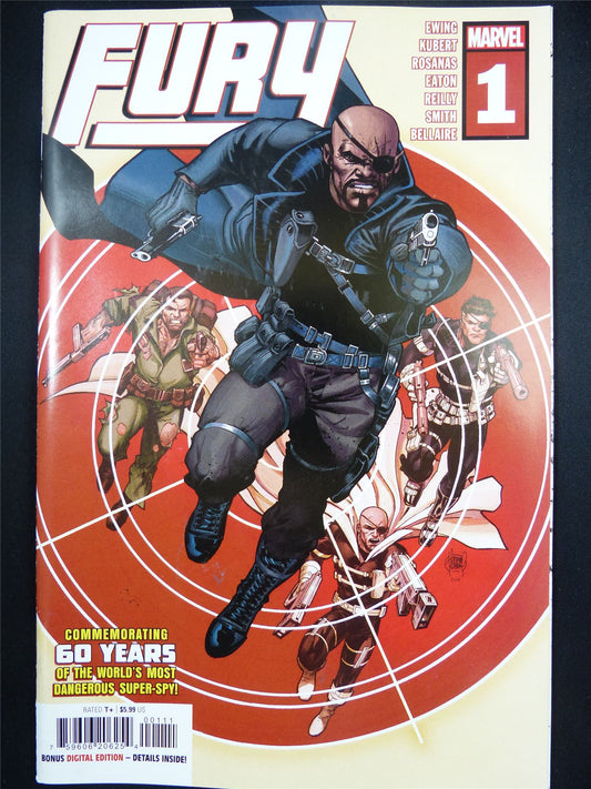 FURY #1 - Marvel Comic #3PT