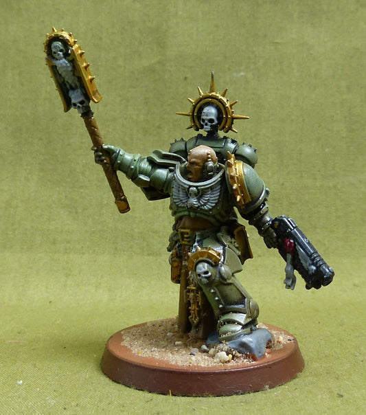 Chaplain painted - Space Marines - Warhammer 40K #2QQ