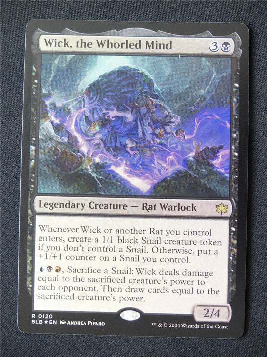 Wick the Whorled Mind Foil - BLB - Mtg Card #2ZZ