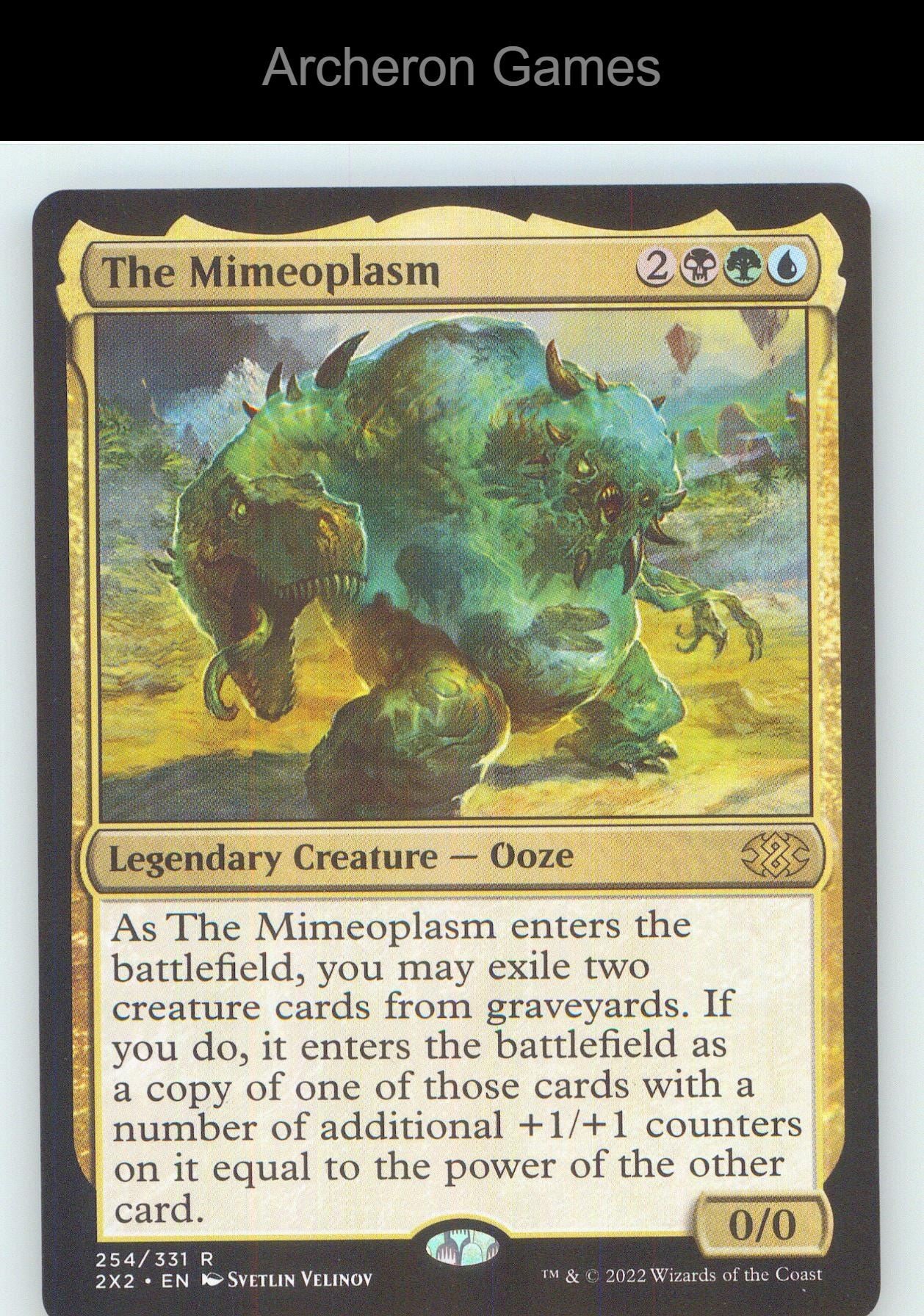 The Mimeoplasm 2X2 254 R MTG Card NM/EX+