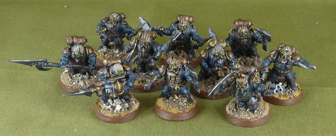 Arkanaut Company Painted - Kharadron Overlords - Warhammer AoS #I0