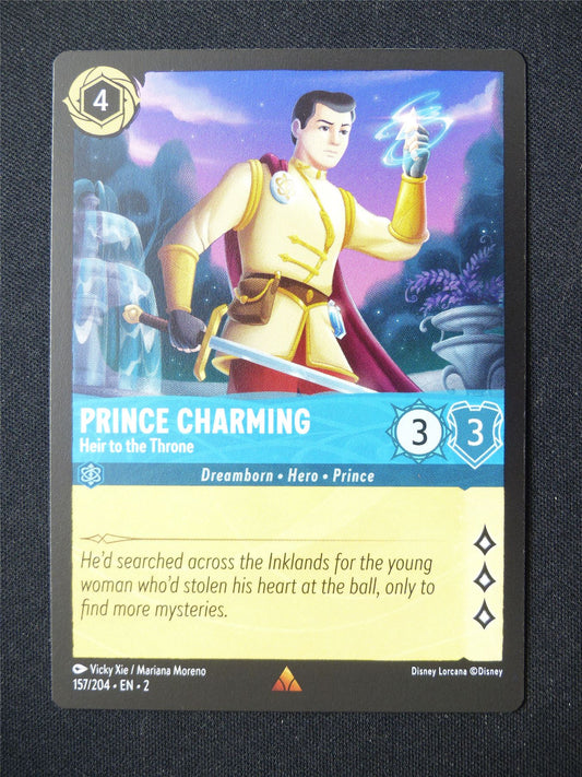 Prince Charming Heir to the Throne 157/204 - Lorcana Card #6ER