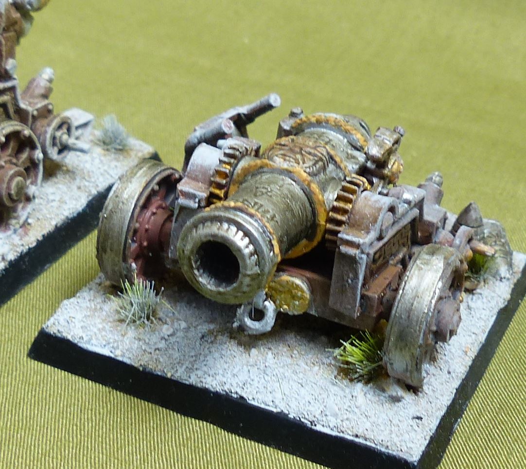 Dwarf Cannon & Organ Gun - Dwarves - Warhammer Old World #6NE