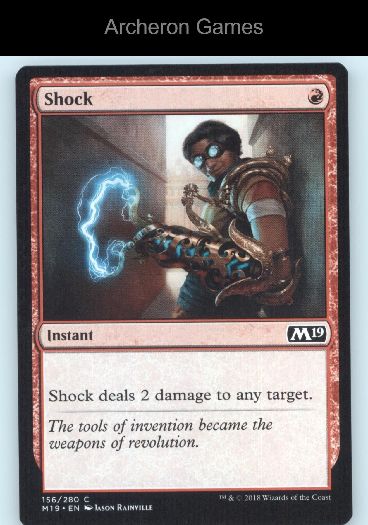 Shock 156 C MTG Card Core Set 2019