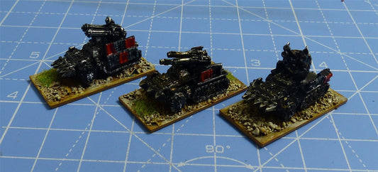 Classic Metal Flak Wagon painted set of 3 - Warhammer Epic #2LA