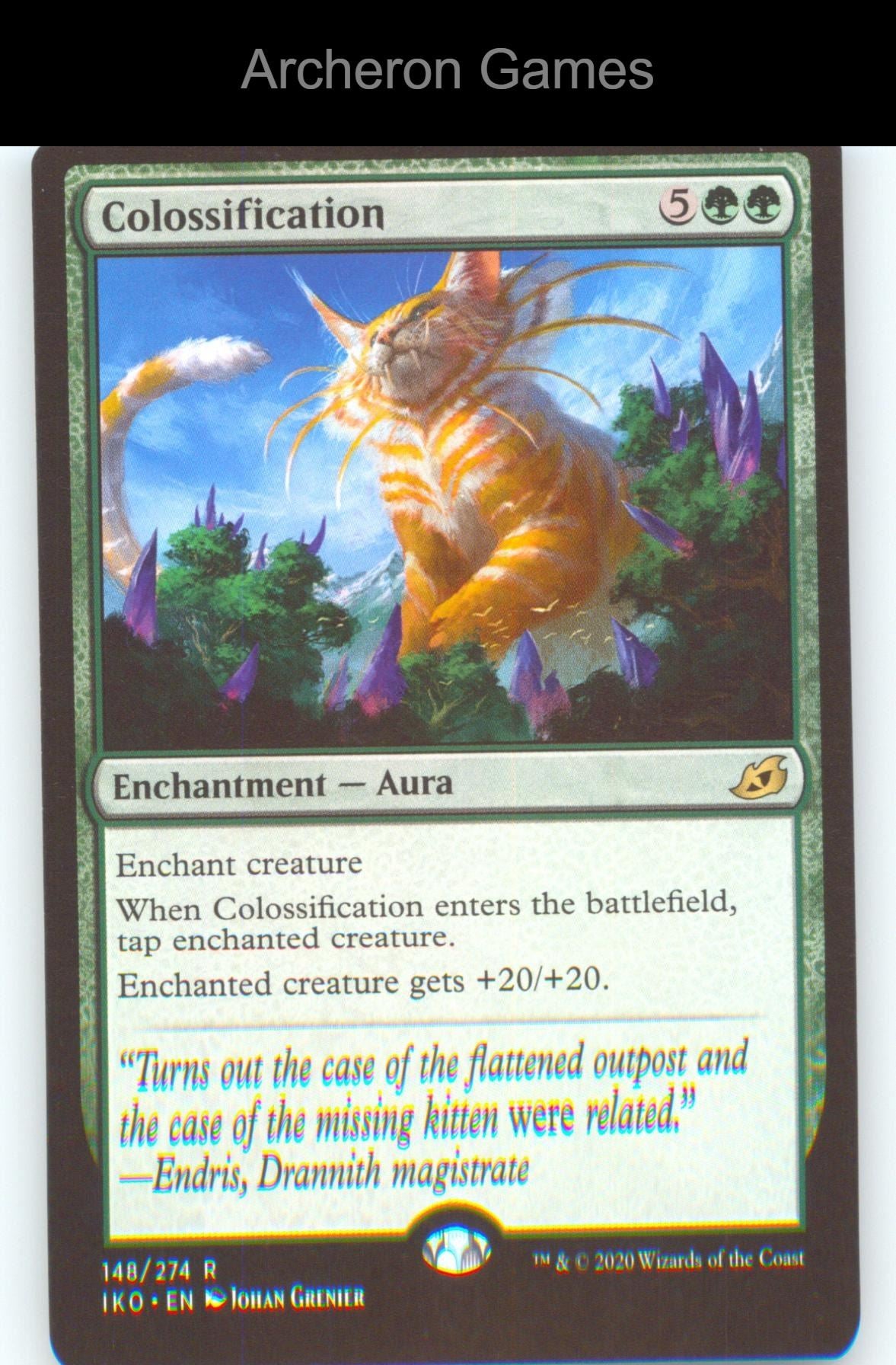 Colossification IKO 148 R MTG Card NM/EX+
