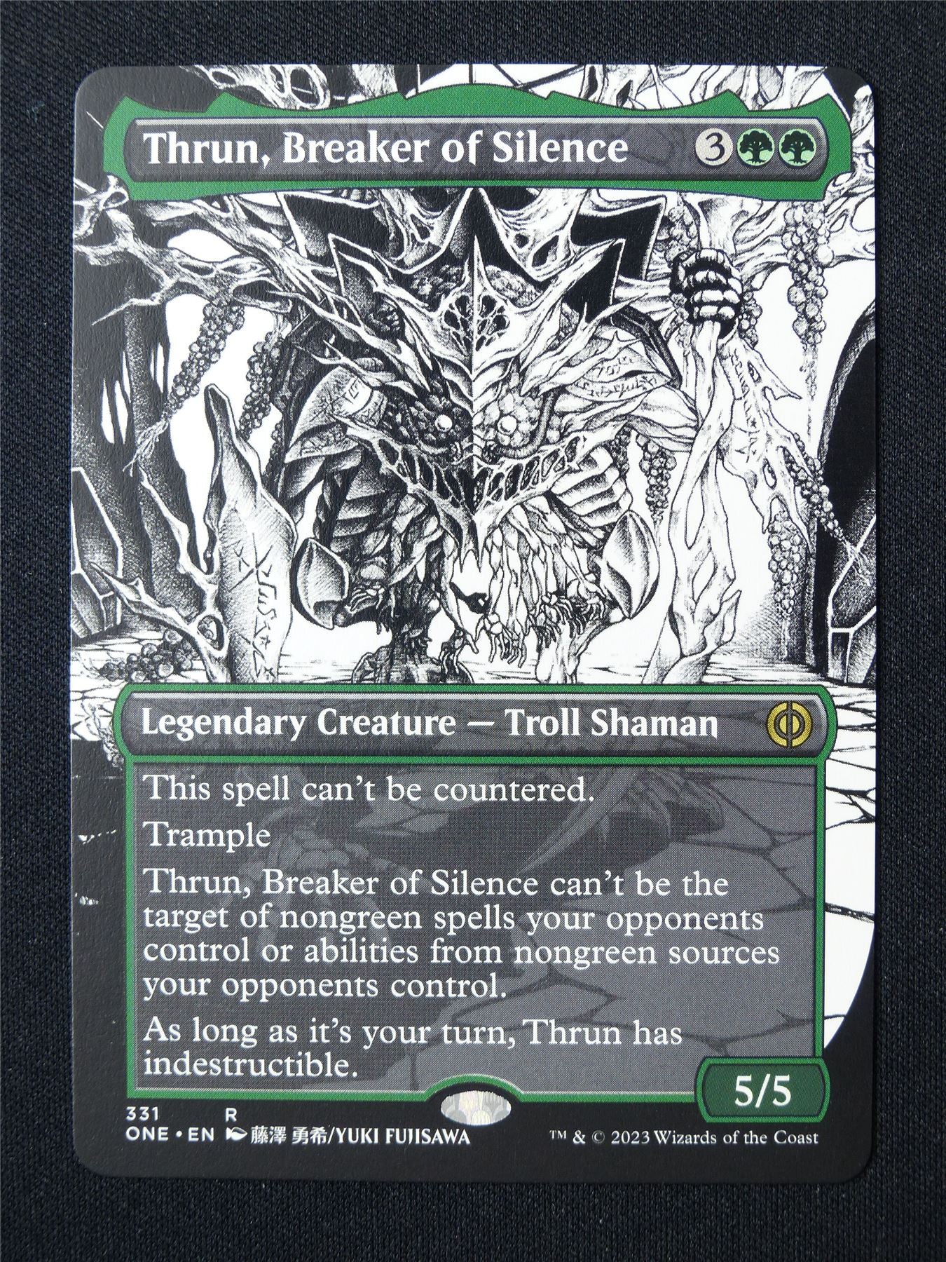 Thrun Breaker of Silence Showcase - ONE - Mtg Card #79N