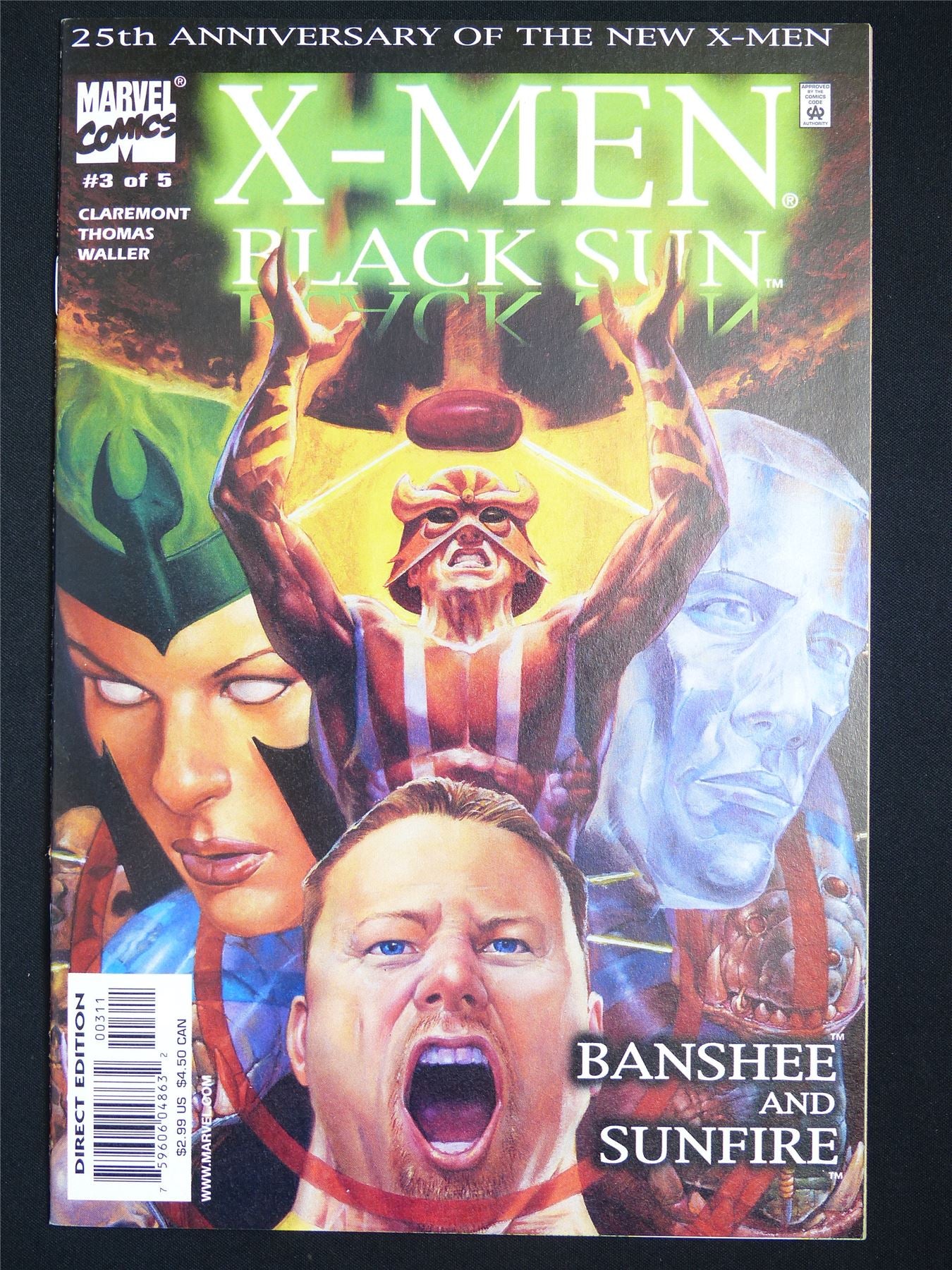 X-MEN: Black Sun #3 - Marvel Comic #6BM
