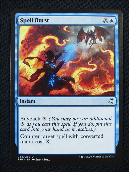 Spell Burst  - TSR - Mtg Card #32R