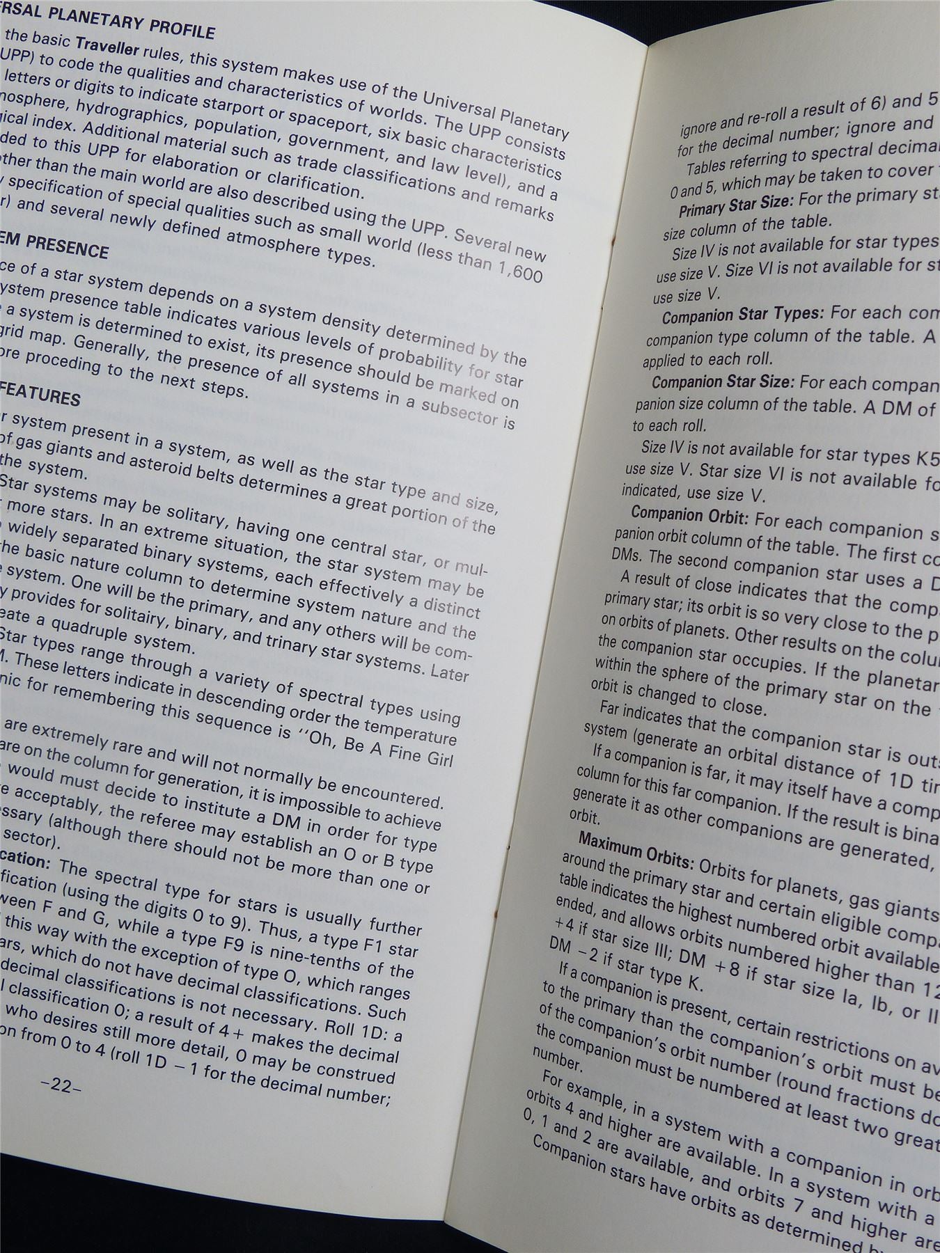 Traveller: Book 6 Scouts - Roleplaying Booklet #2TQ
