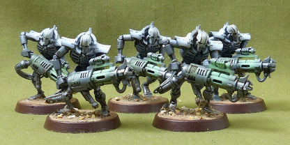 Immortals with Tesla Carbines painted - Necrons - Warhammer 40K #40B