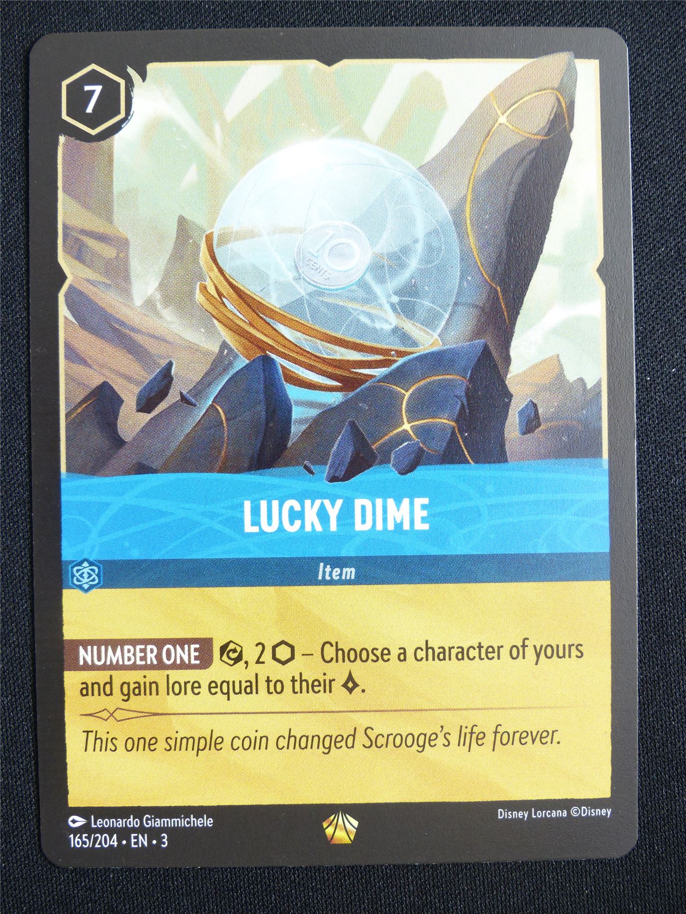 Lucky Dime 165/204 - Lorcana Card #146