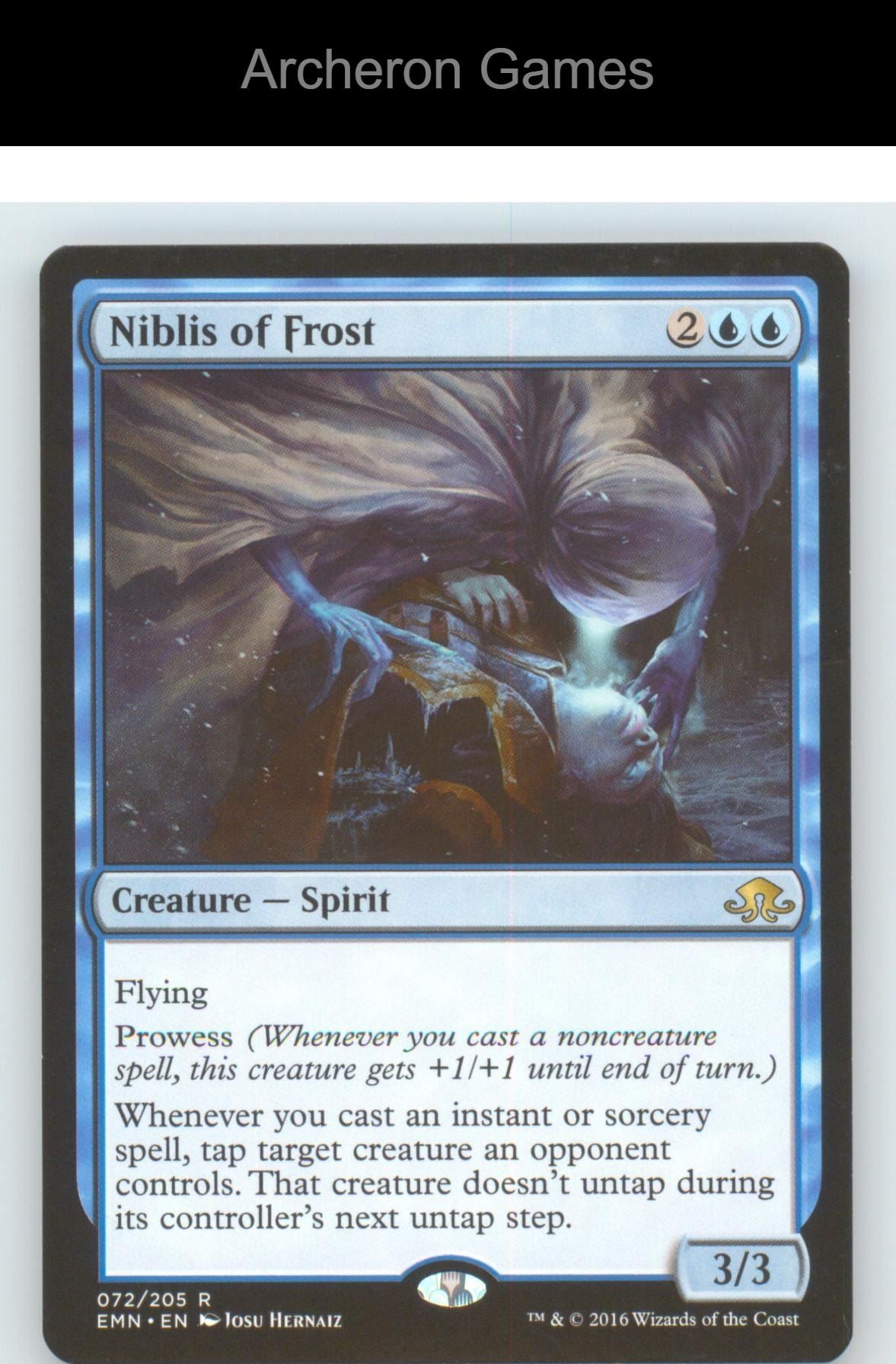 Niblis of Frost EMN 72 R MTG Card NM/EX+