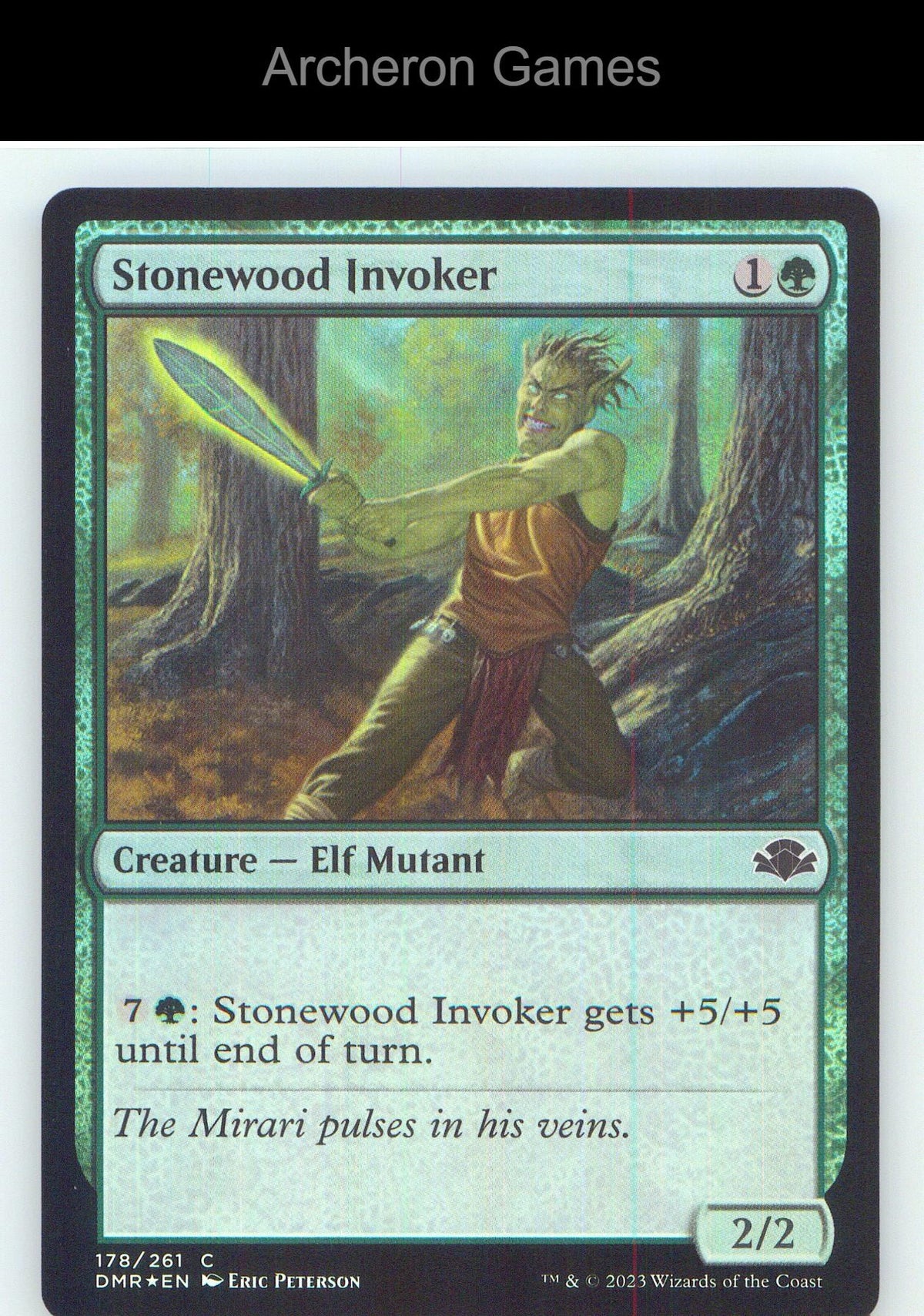 Stonewood Invoker DMR 178 C MTG Card NM/EX+ Foil