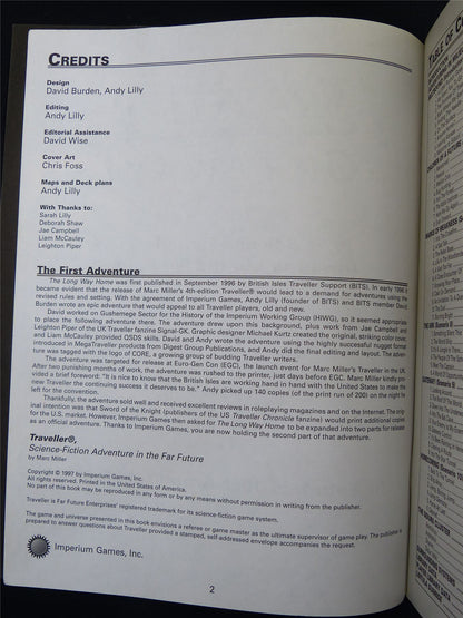 Traveller: Gateway! Adventure Two - GDW Roleplaying Booklet #2RV