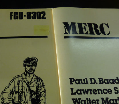 MERC: Modern Roleplaying Game of Country Insurgency OOP - Fantasy Games Limited #223