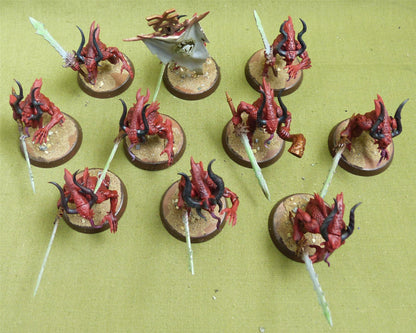 Bloodletters painted - Chaos Daemons - Warhammer 40K #KA