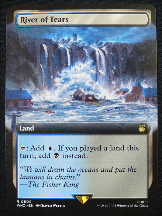 River of Tears Extended Art - WHO - Mtg Card #BO
