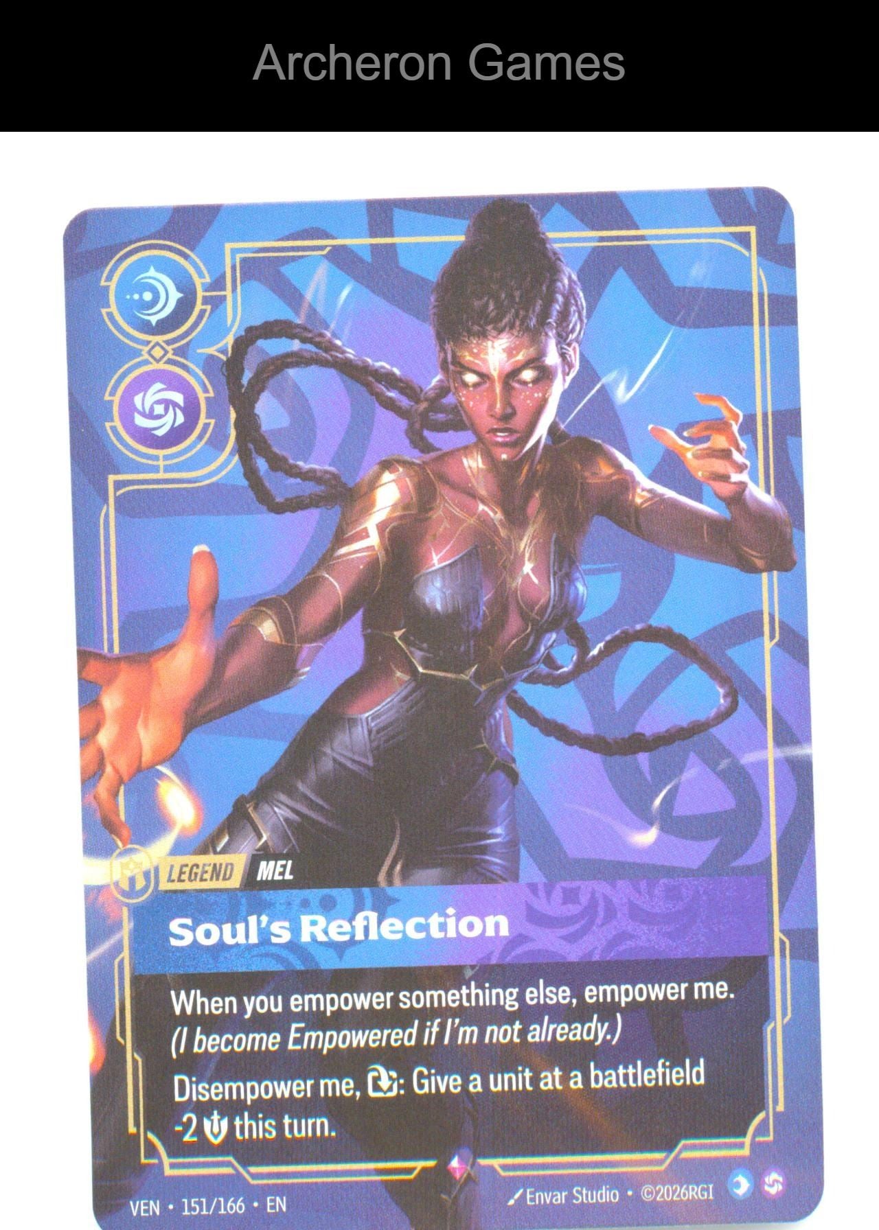 Mel - Soul's Reflection VEN 151/166 R Vendetta Riftbound Card Foil