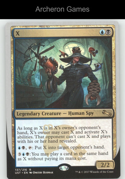 X 137 R MTG Card Unstable