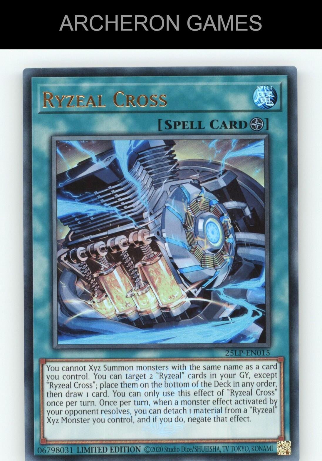 Ryzeal Cross Ultra Rare YUGIOH Card