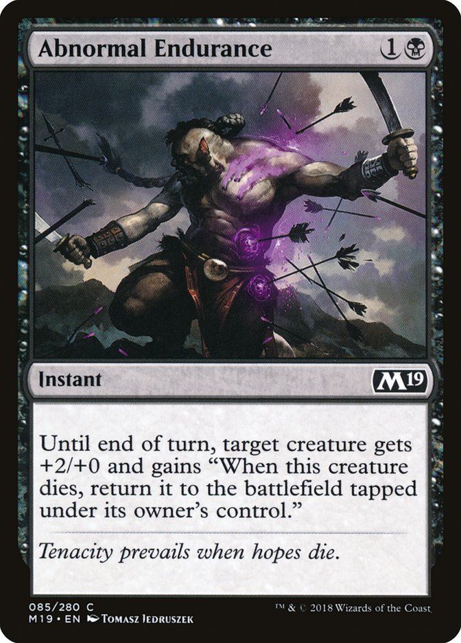 Abnormal Endurance - Core Set 2019 m19