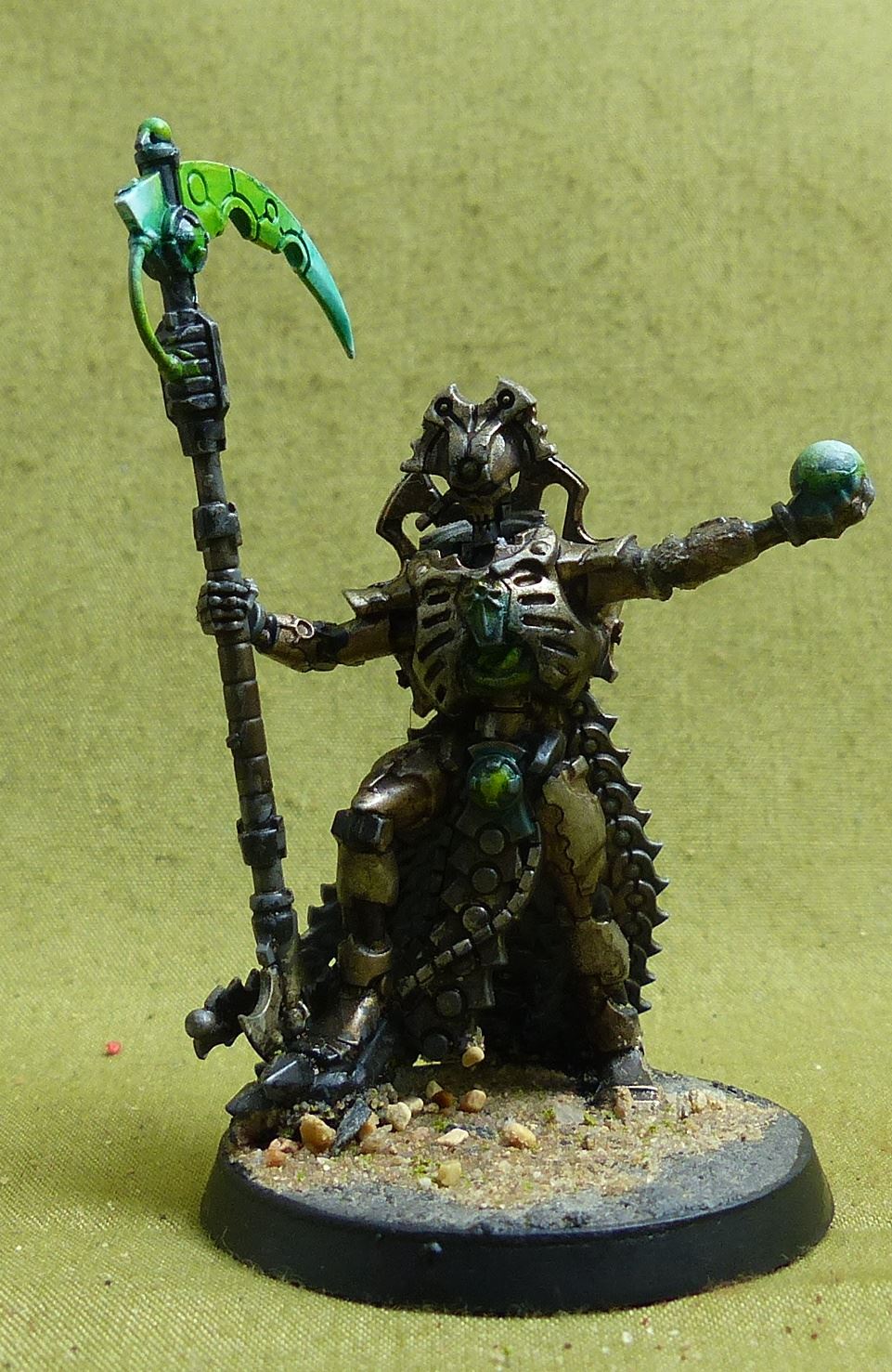 Necron Overlord painted - Necrons - Warhammer 40K #1QB