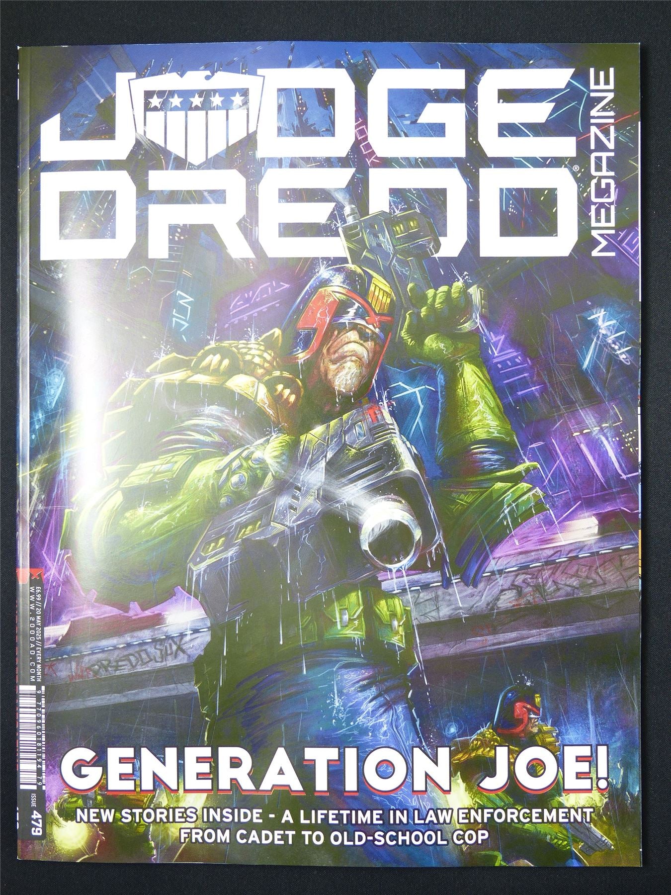 Judge Dredd Megazine #479 - Apr 20025 2000AD Comic Magazine #2US