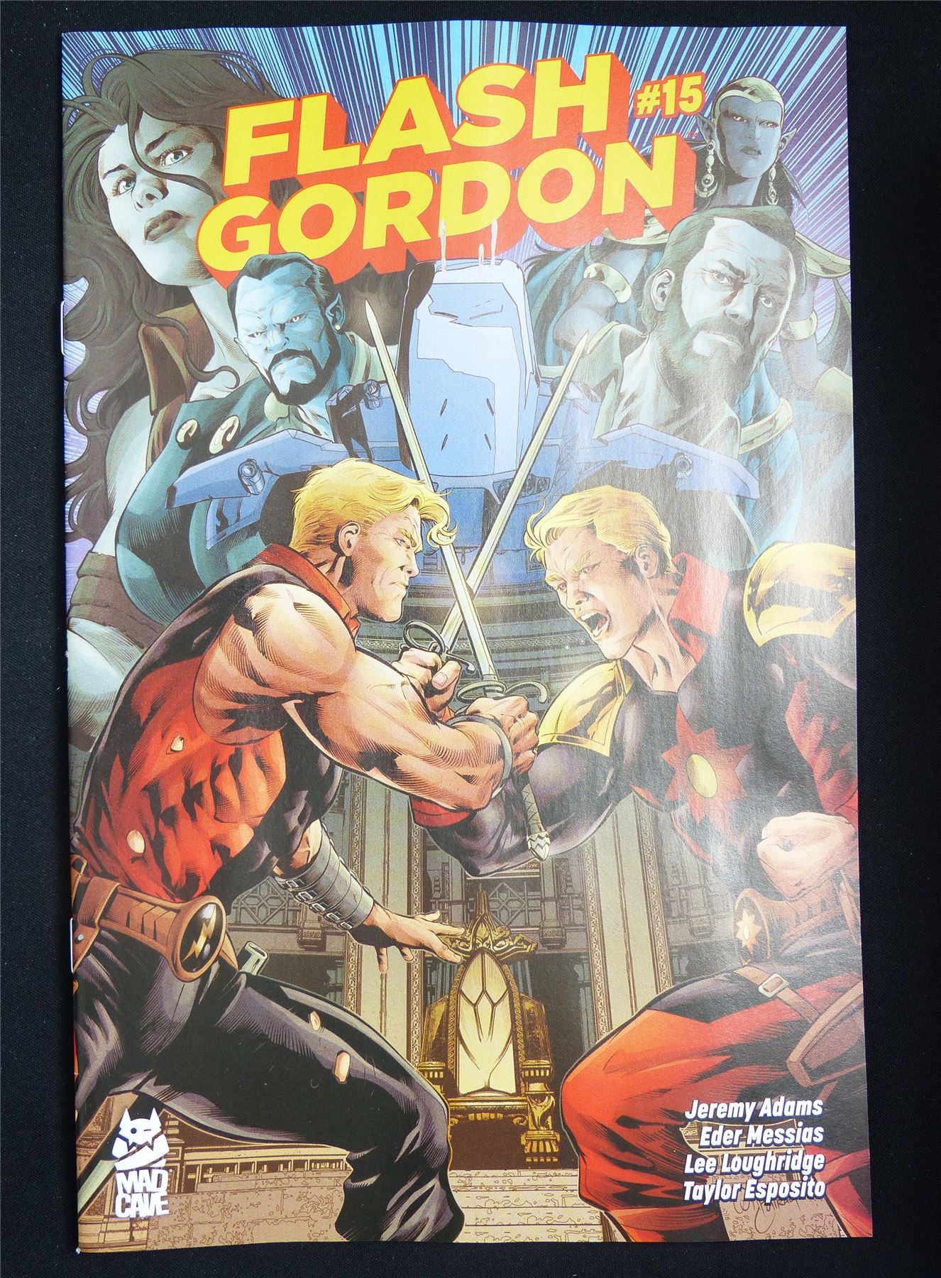 FLASH Gordon #15 Cvr A - B&B Feb 2026 Mad Cave Comic #1XH