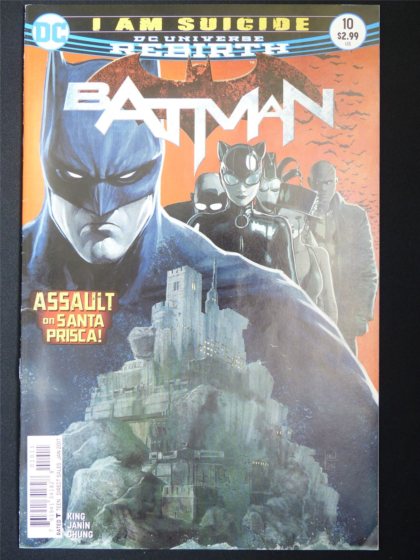 BATMAN #10 Rebirth - DC Comic #671